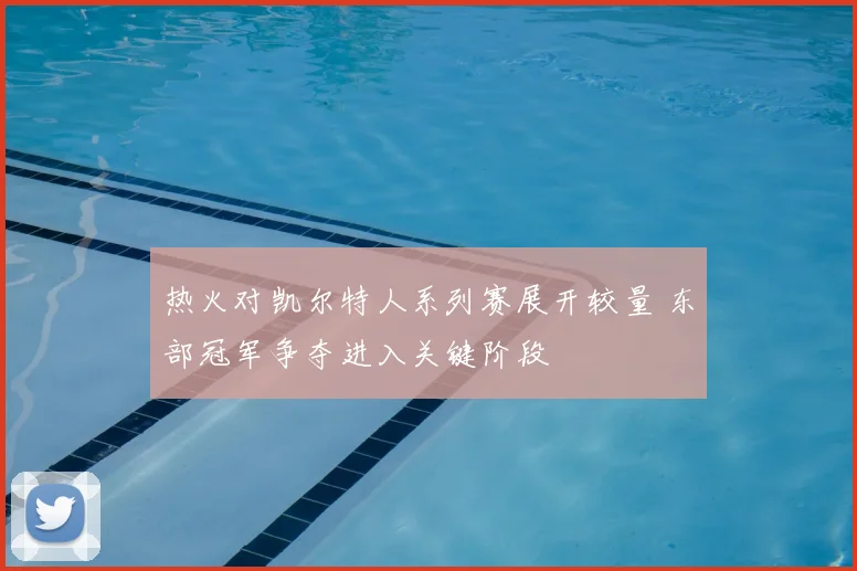 热火对凯尔特人系列赛展开较量 东部冠军争夺进入关键阶段